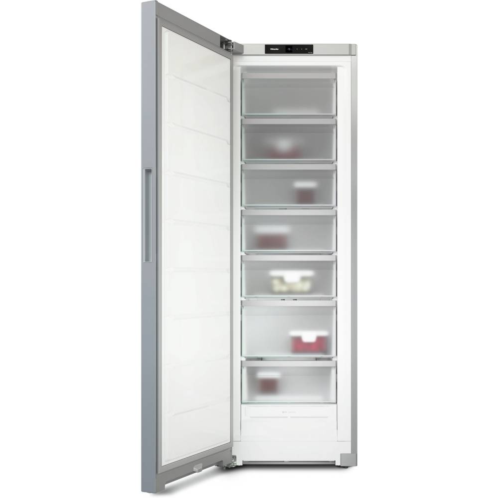 278L No Frost Tall Freezer, Stainless Steel - Miele FNS4382D - Naamaste London Homewares - 8