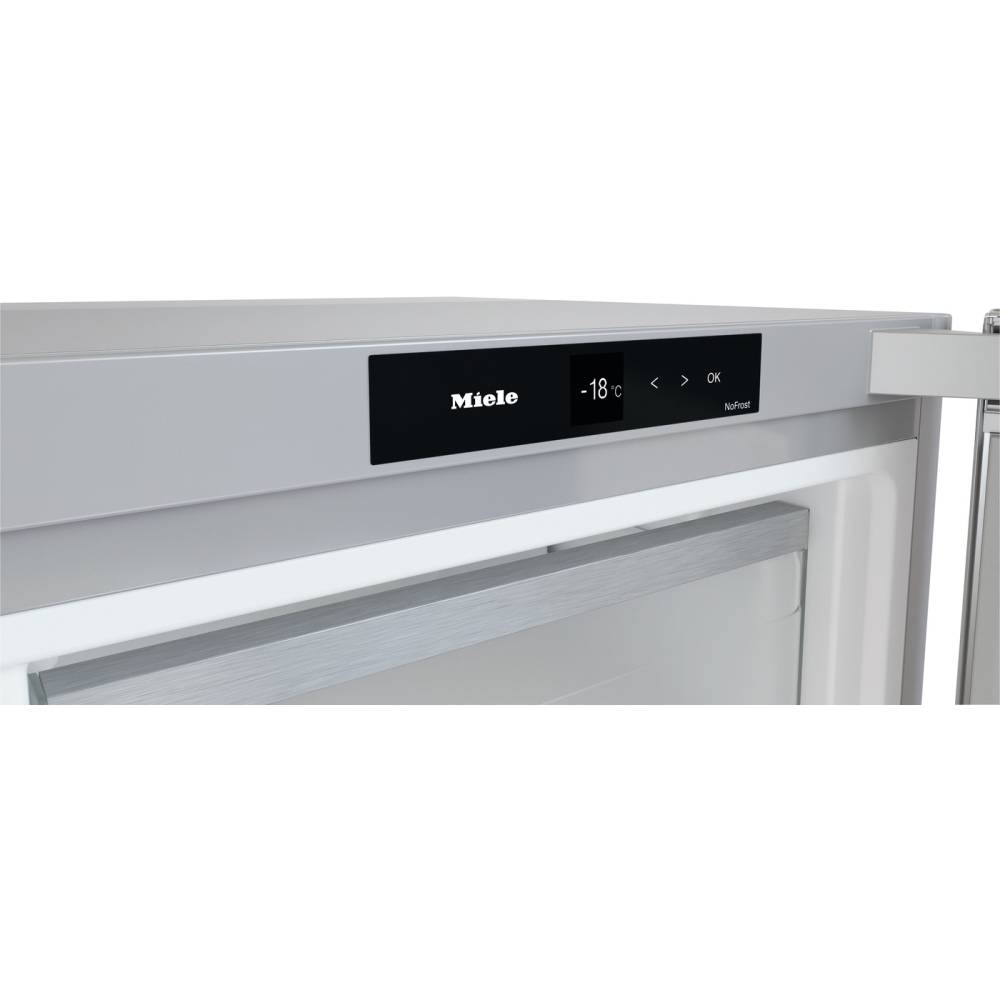 278L No Frost Tall Freezer, Stainless Steel - Miele FNS4382D - Naamaste London Homewares - 7