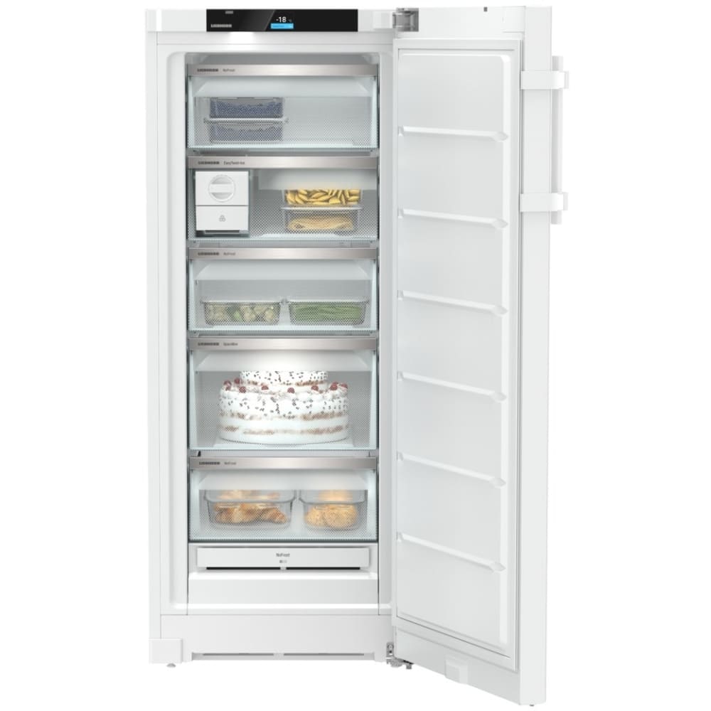 200L No Frost Tall Freezer, White, B Rated - Liebherr FNb465i - London Houseware - 7