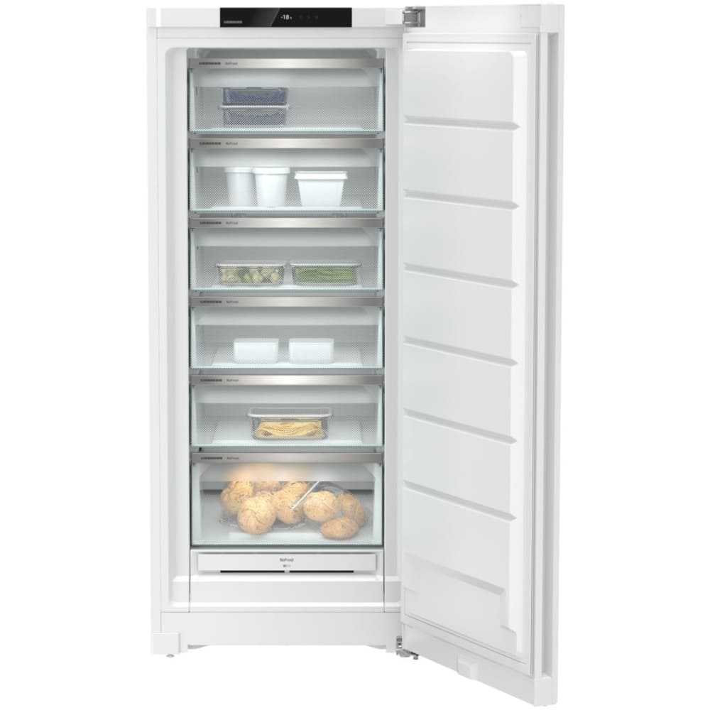 312L No Frost Tall Freezer, White, C Rated - Liebherr FNc7026 - London Houseware - 7