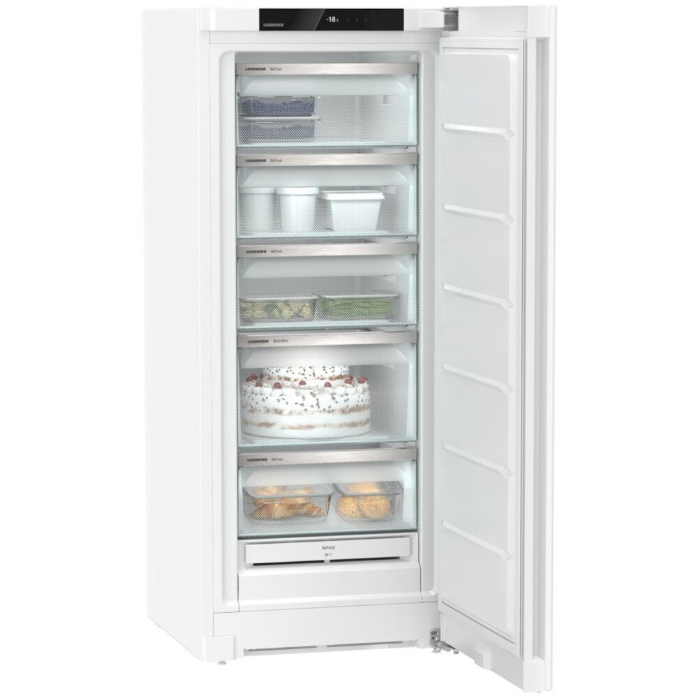 200L Freestanding No Frost Tall Freezer, White - Liebherr FNd4625 - London Houseware - 4