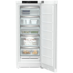 200L Freestanding No Frost Tall Freezer, White - Liebherr FNd4625 - London Houseware - 3