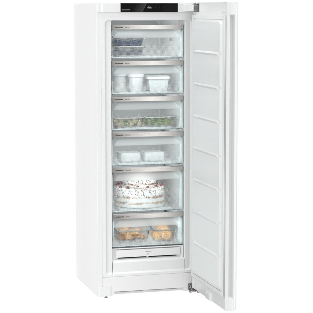 239L No Frost Freestanding Tall Freezer, White - Liebherr FNd5026 - London Houseware - 4