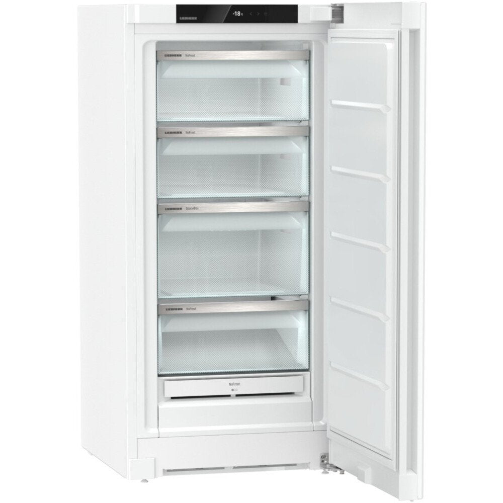 161L Freestanding No Frost Tall Freezer, White - Liebherr FNe4204 - London Houseware - 6