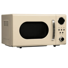 20L 700W Cream Retro Microwave Oven – SIA FRM20AP - London Houseware - 2