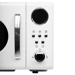 20L 700W White Retro Microwave Oven – SIA FRM20WH - London Houseware - 4