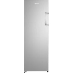 229L No Frost Tall Freezer, Stainless Steel - Hisense FV298N4ACE - Naamaste London Homewares - 1