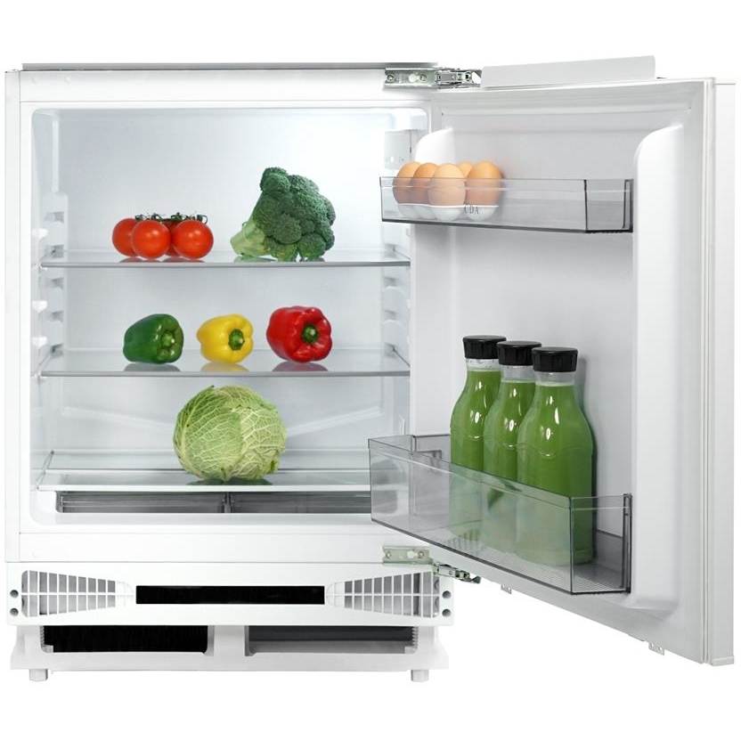 135L Integrated Under counter Fridge, White - CDA FW224/1 - London Houseware - 1