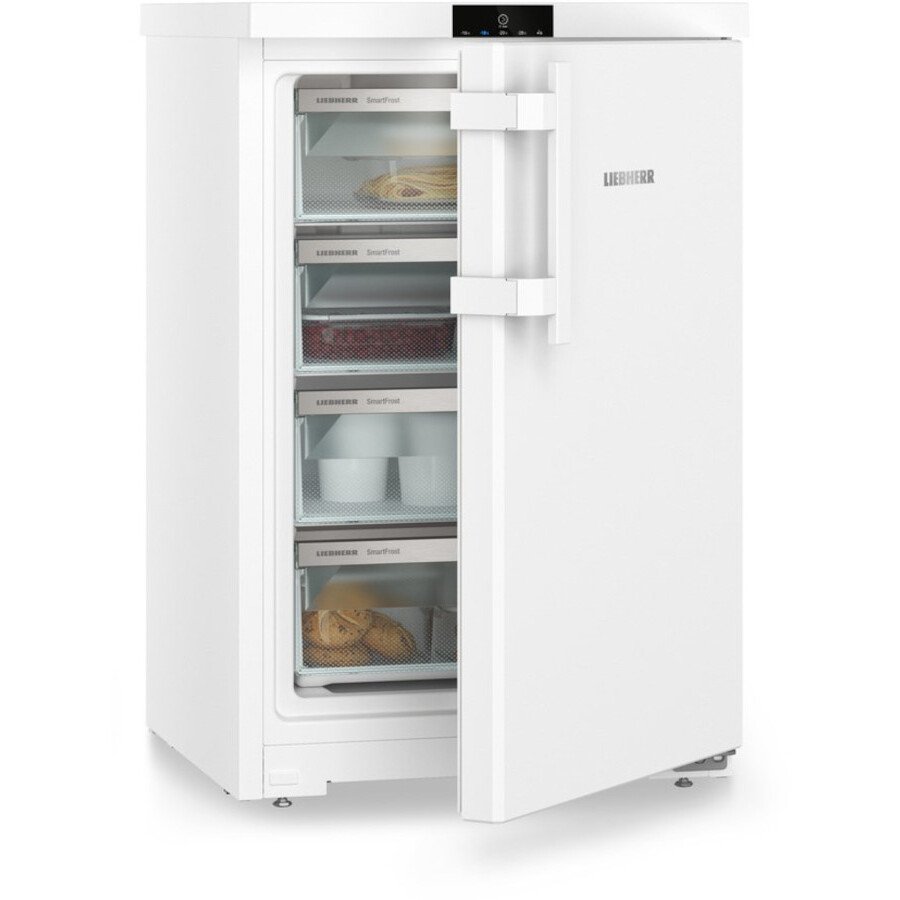 107L Freestanding Under Counter Freezer, White - Liebherr Fd1404 - 147 - London Houseware - 4