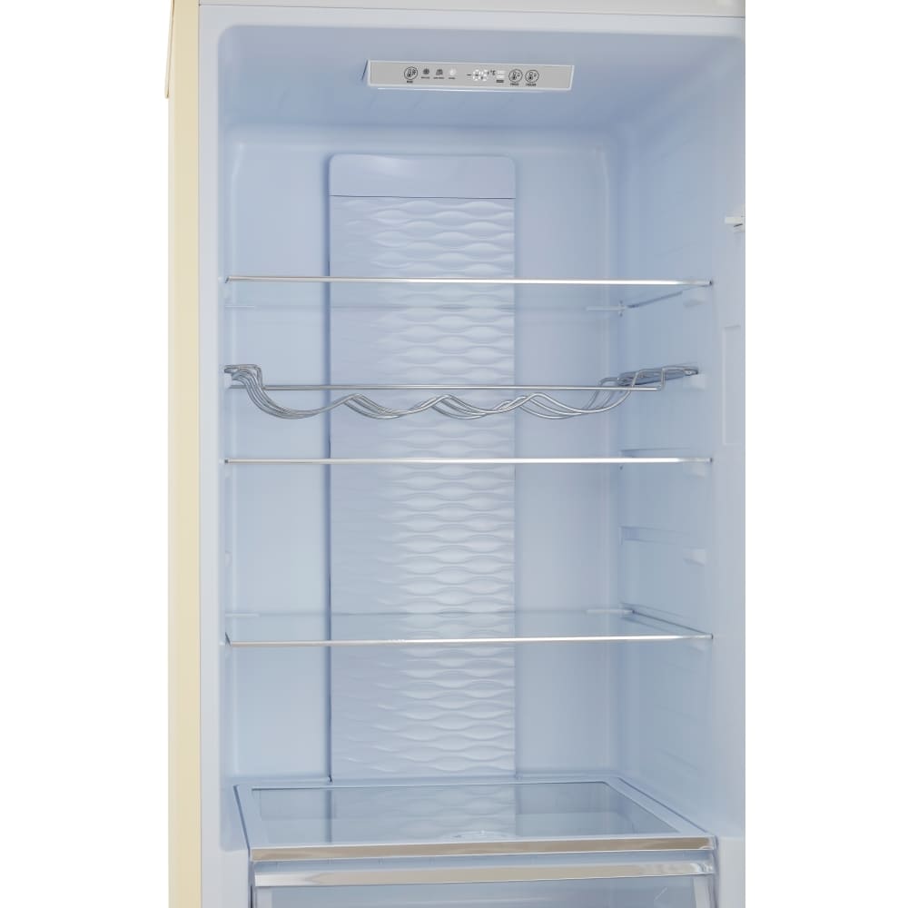 330L Retro Frost Free Fridge Freezer, Cream - CDA Florence Barley - London Houseware - 10