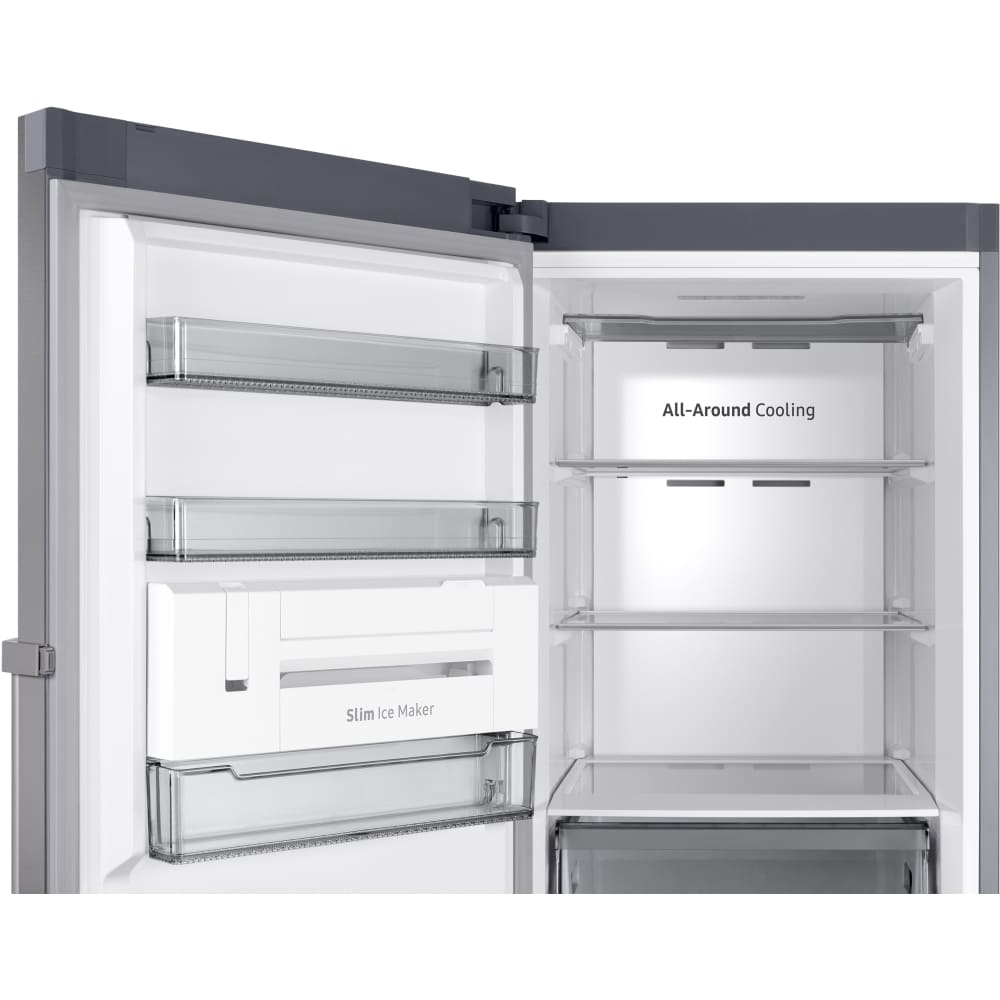 Silver WiFi Tall Freezer & Larder Fridge Pack - Samsung - Naamaste London Homewares - 5