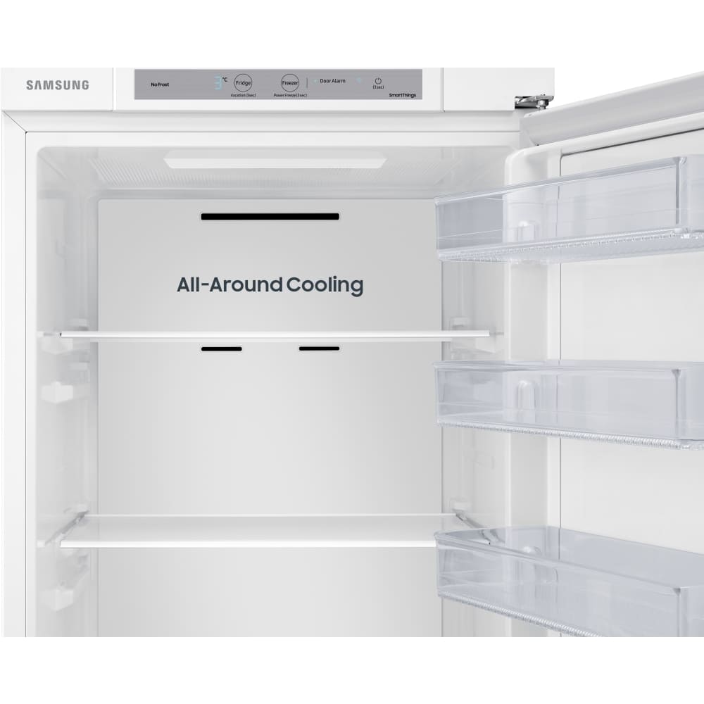 Built-In Integrated Freezer & Larder Fridge Pack, White - Samsung - London Houseware - 5