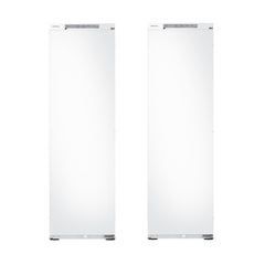 Built-In Integrated Freezer & Larder Fridge Pack, White - Samsung - London Houseware - 1