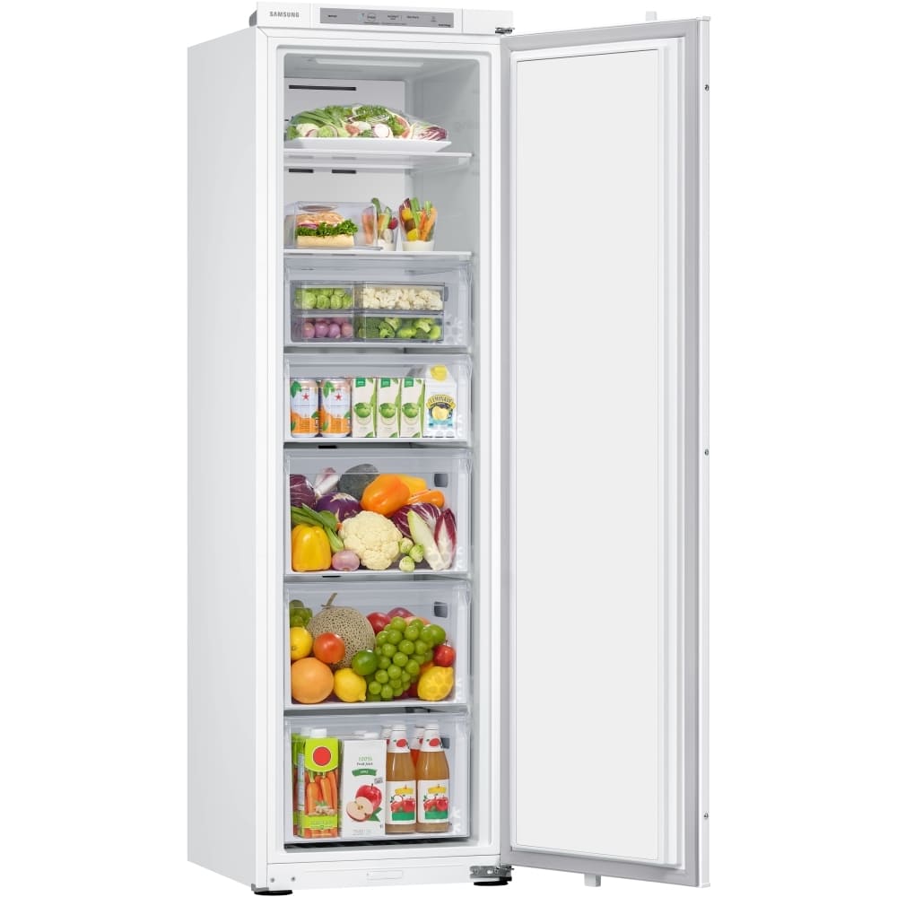 Built-In Integrated Freezer & Larder Fridge Pack, White - Samsung - London Houseware - 12