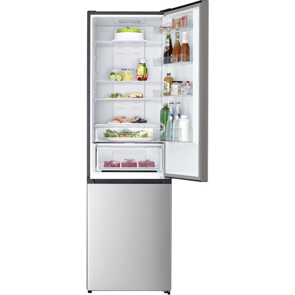 336L No Frost Freestanding Fridge Freezer, 70/30, Silver - LG GBM22HSADH - London Houseware  - 5