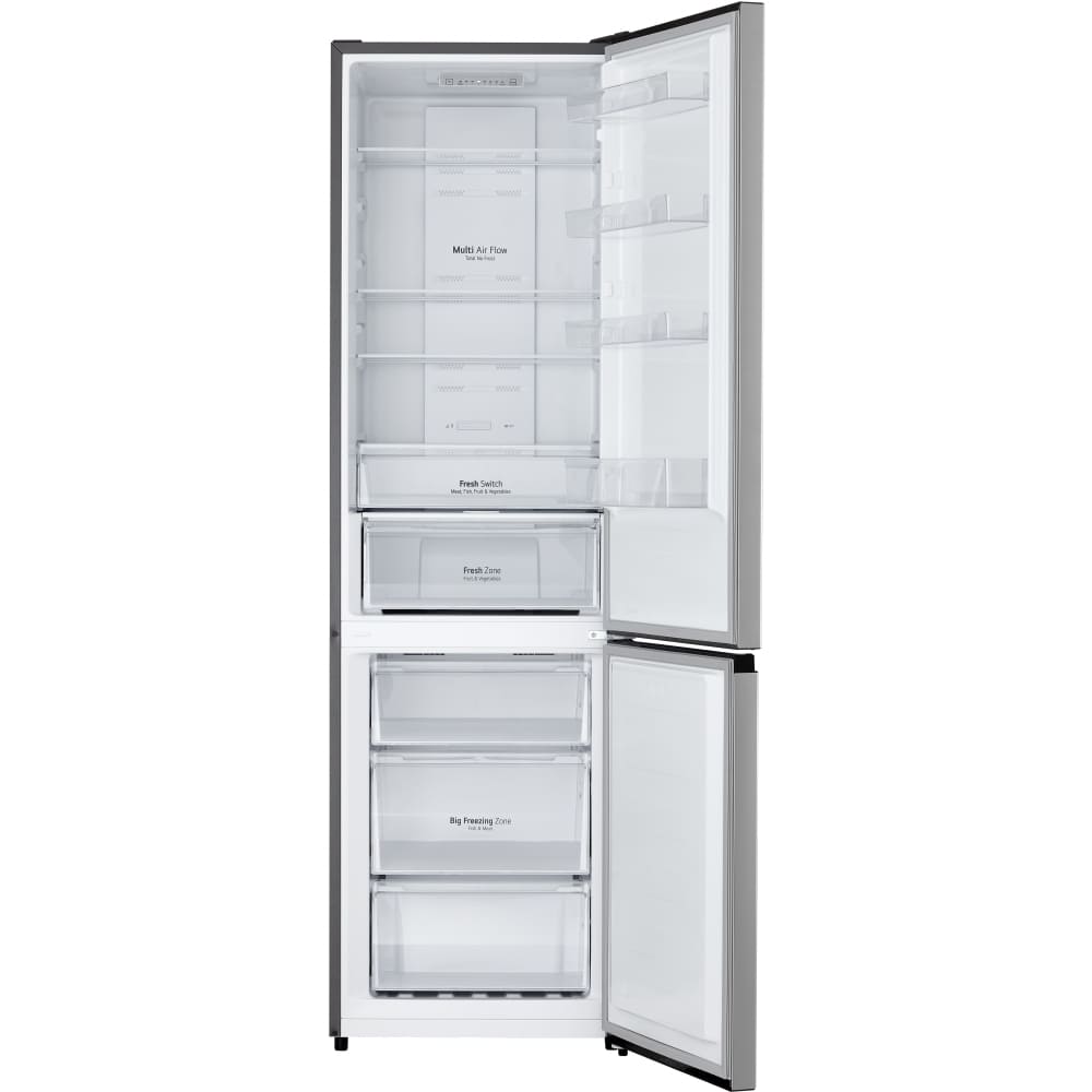 336L No Frost Freestanding Fridge Freezer, 70/30, Silver - LG GBM22HSADH - London Houseware  - 9