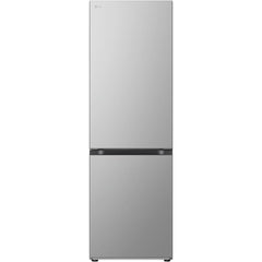 344L No Frost Freestanding Fridge Freezer, 60/40, Silver - LG GBV3100DPY - London Houseware - 1