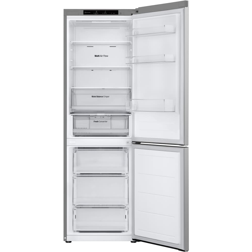 344L No Frost Freestanding Fridge Freezer, 60/40, Silver - LG GBV3100DPY - London Houseware - 11