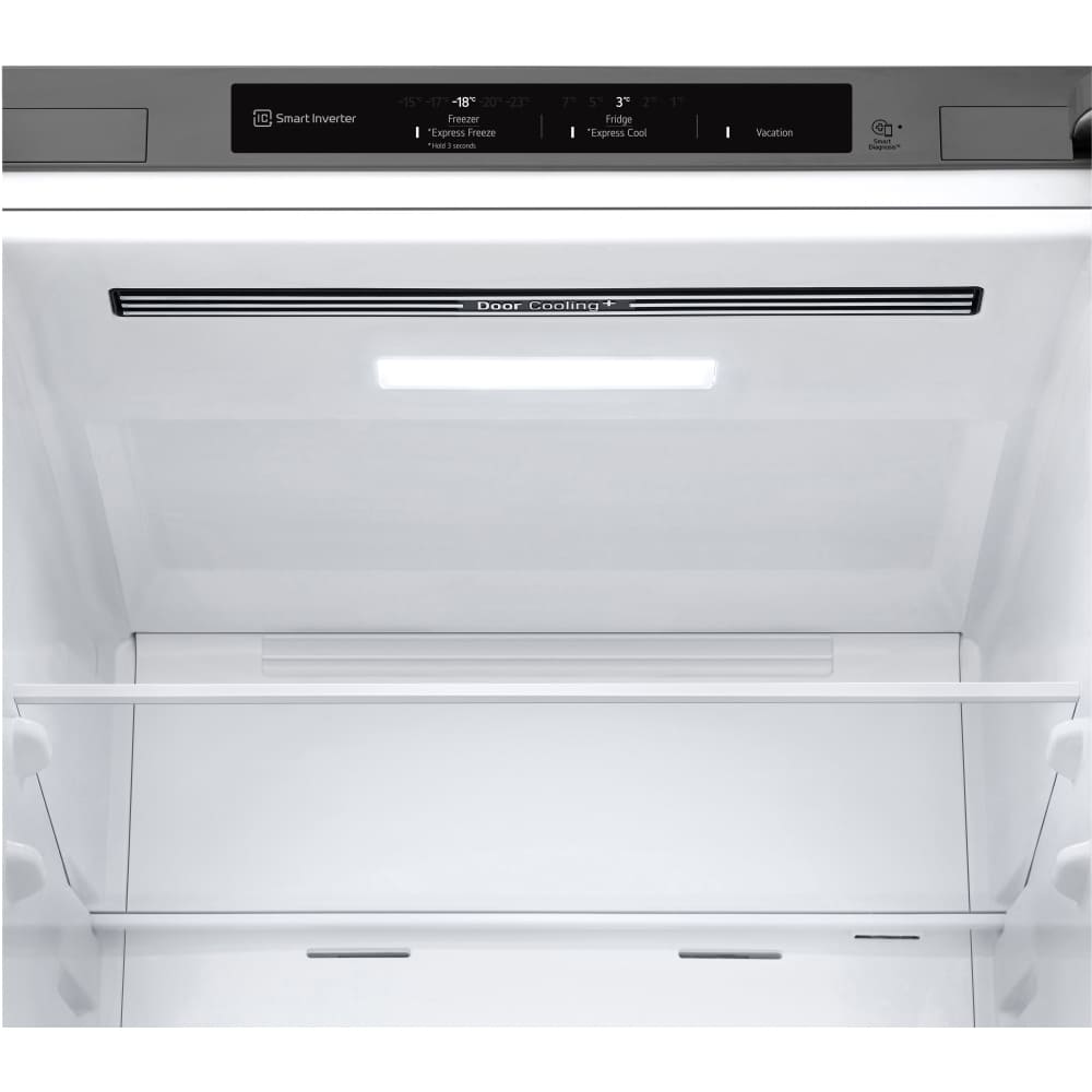 344L No Frost Freestanding Fridge Freezer, 60/40, Silver - LG GBV3100DPY - London Houseware - 10