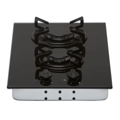 30cm Glass Gas Hob 2 Burner - SIA GHG302BL - London Houseware - 3