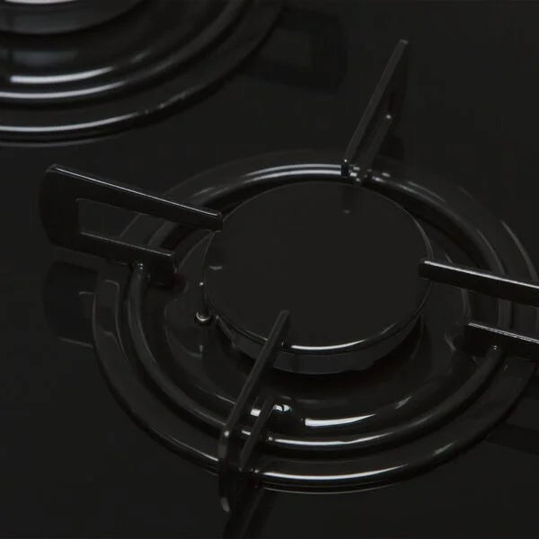 30cm Glass Gas Hob 2 Burner - SIA GHG302BL - London Houseware - 2