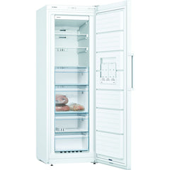 60cm Frost Free Tall Freezer, White - 4Bosch GSN33VWEPG Series 4 - Naamaste London Homewares - 4