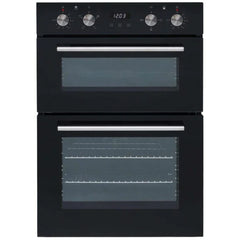 SIA 60cm Built In Electric Double Oven & 70cm Black Glass 5 Burner Gas Hob - London Houseware - 3