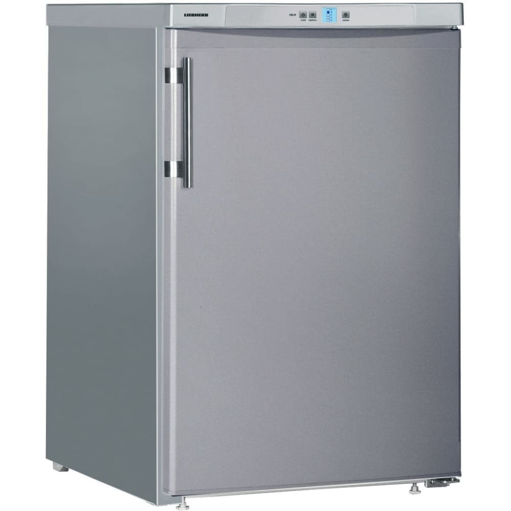 55cm Low Frost Freestanding Freezer, Silver - Liebherr Gsl1223 - Naamaste London Homewares - 2