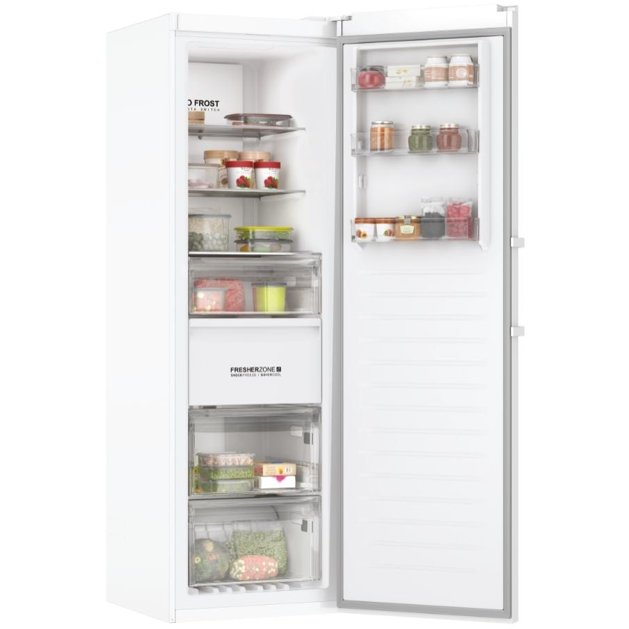 330L Total No Frost Tall Freezer Instaswitch, White - Haier H3F330WEH1 - Naamaste London Homewares - 11