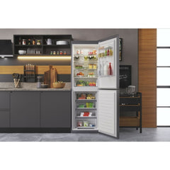 332L No Frost Hotpoint Fridge Freezer, 50/50, Stainless Steel - HBTNF60182XUK - London Houseware - 3