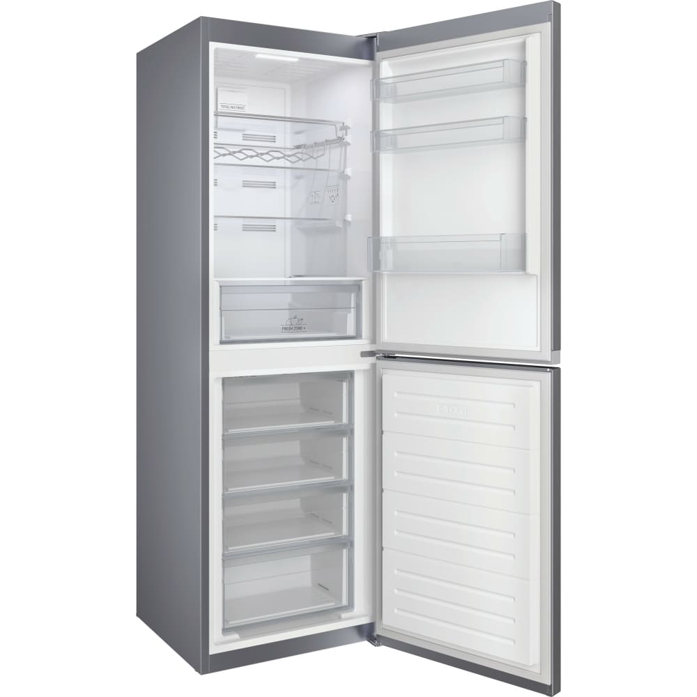 332L No Frost Hotpoint Fridge Freezer, 50/50, Stainless Steel - HBTNF60182XUK - London Houseware - 5