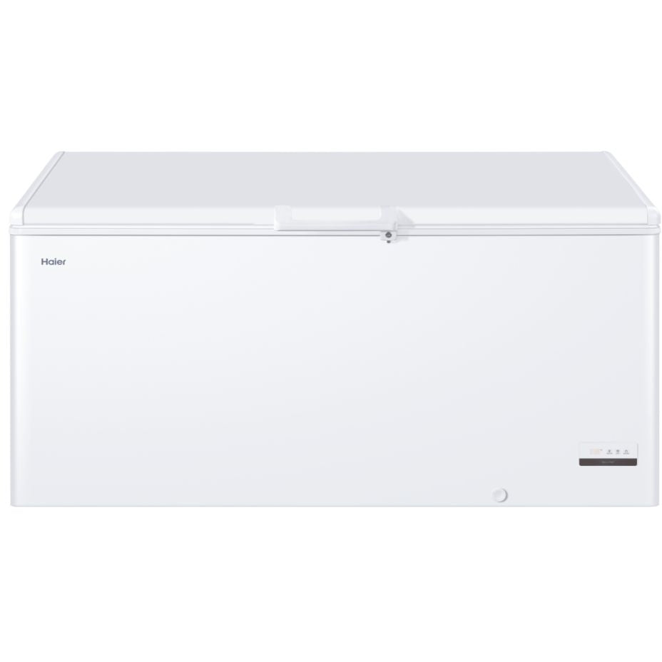 504L Static Chest Freezer, White - Haier HCE519F - Naamaste London Homewares - 1