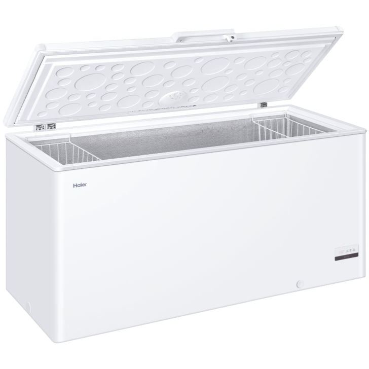 504L Static Chest Freezer, White - Haier HCE519F - Naamaste London Homewares - 3