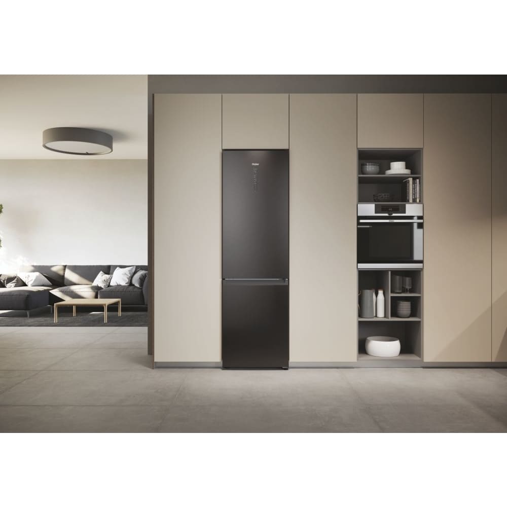 2D 60 No Frost Black Fridge Freezer, 70/30, - Haier HDW3620DNPD - London Houseware - 6