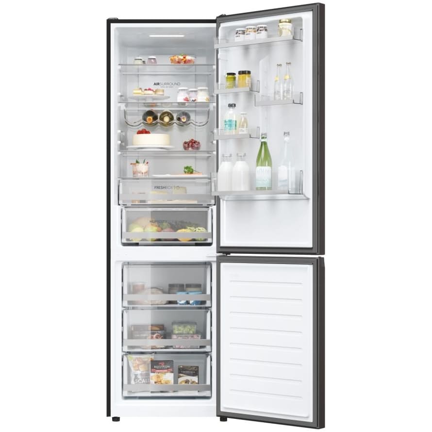 2D 60 No Frost Black Fridge Freezer, 70/30, - Haier HDW3620DNPD - London Houseware - 5