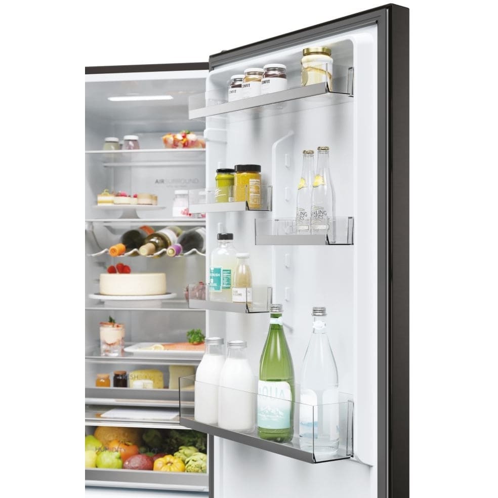 2D 60 No Frost Black Fridge Freezer, 70/30, - Haier HDW3620DNPD - London Houseware - 4