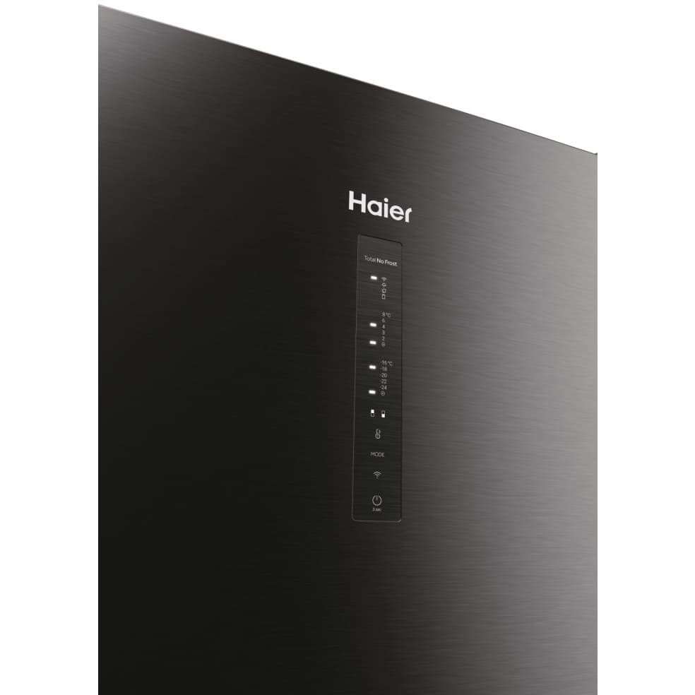 2D 60 No Frost Black Fridge Freezer, 70/30, - Haier HDW3620DNPD - London Houseware - 13