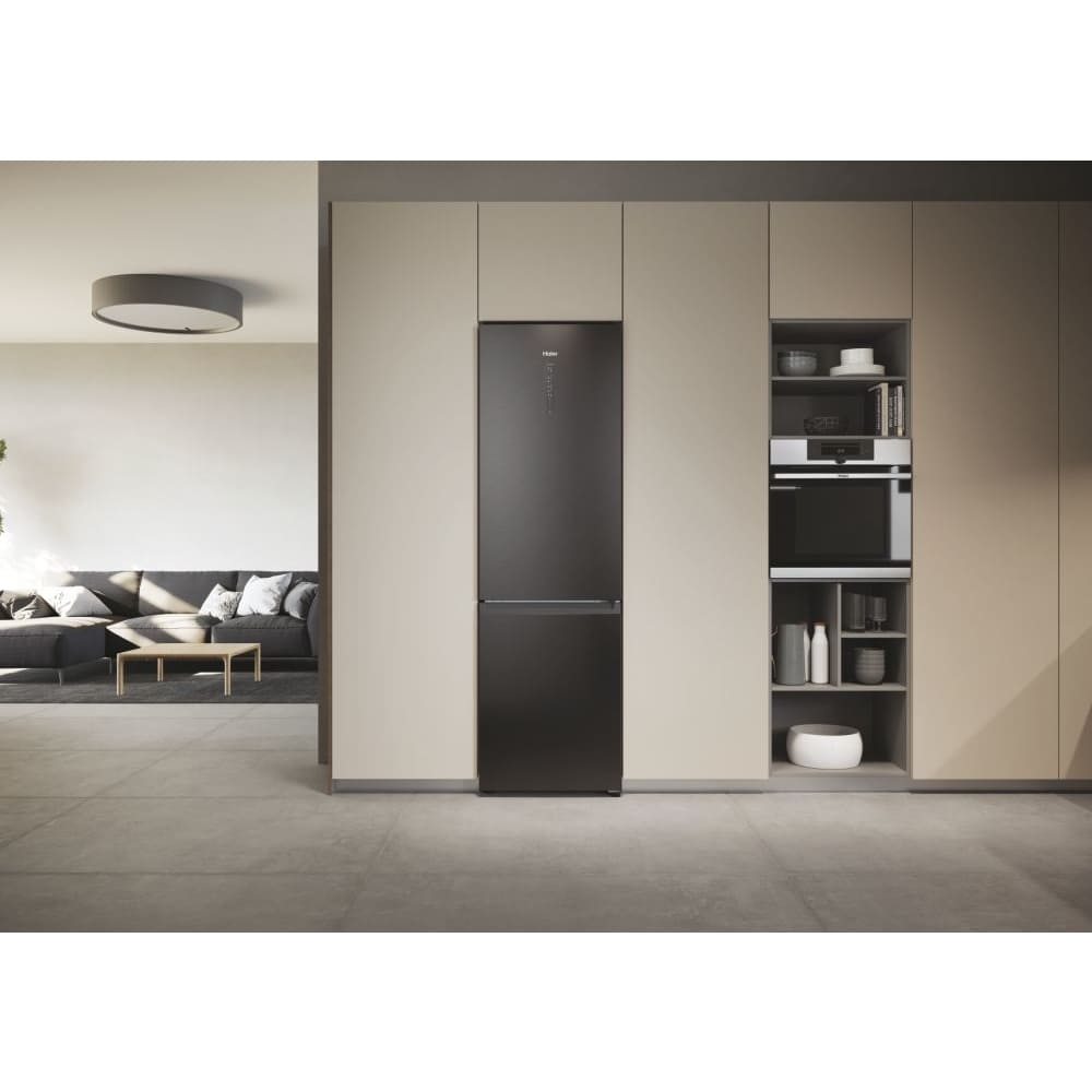 2D 60 No Frost Black Fridge Freezer, 70/30, - Haier HDW3620DNPD - London Houseware - 12