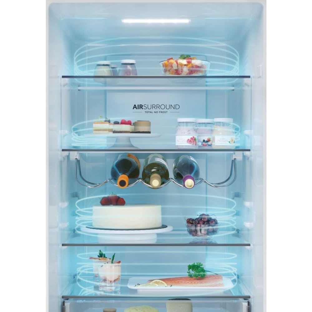 2D 60 No Frost Black Fridge Freezer, 70/30, - Haier HDW3620DNPD - London Houseware - 10