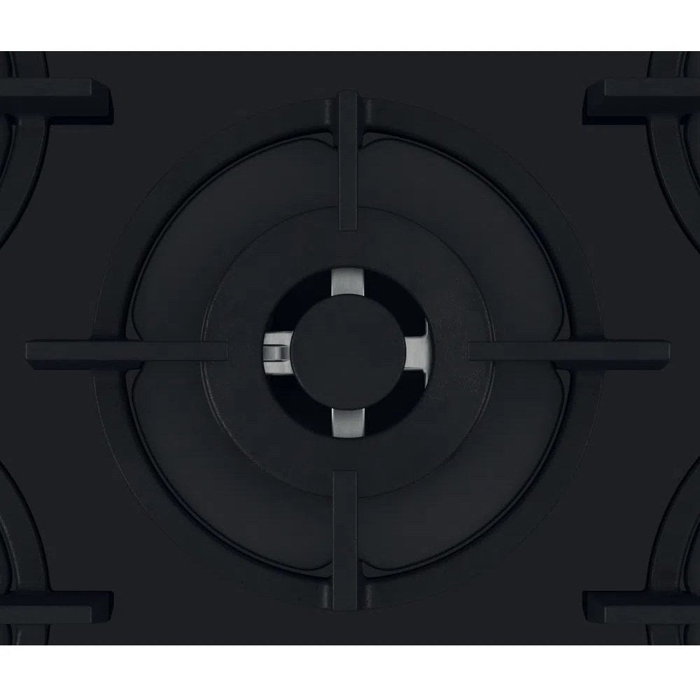 Black on Glass 5 Burner Gas Hob - Hotpoint HGS 72S BK - London Houseware - 3