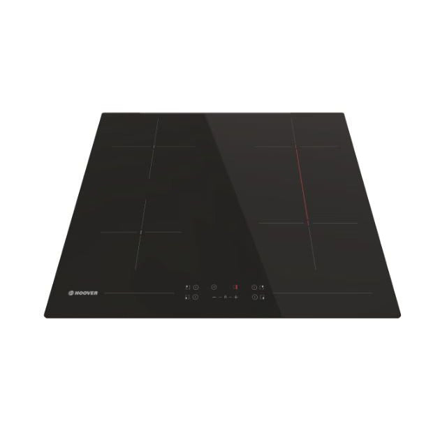 60cm 4 Zone Electric Ceramic Hob, Black on Glass - Hoover HH64BVT - Naamaste London Homewares - 5