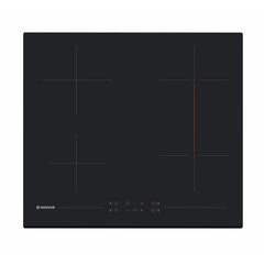 60cm 4 Zone Electric Ceramic Hob, Black on Glass - Hoover HH64BVT - Naamaste London Homewares - 1