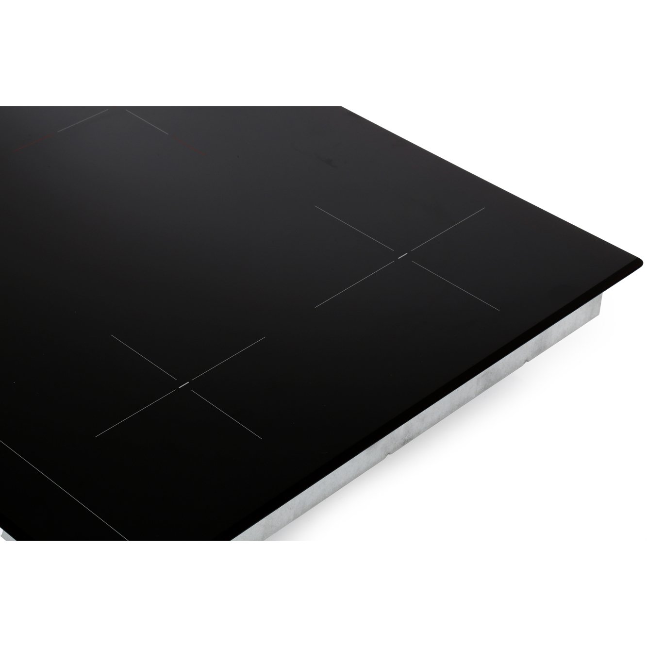 60cm 4 Zone Electric Ceramic Hob, Black on Glass - Hoover HH64DB3T - Naamaste London Homewares - 5