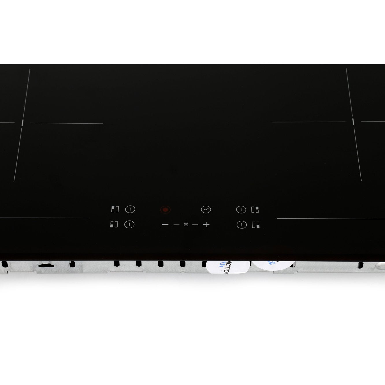 60cm 4 Zone Electric Ceramic Hob, Black on Glass - Hoover HH64DB3T - Naamaste London Homewares - 4