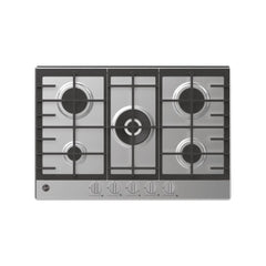 75cm Gas Hob 5 Burner Stainless Steel - Hoover HHG75WK3X - London Houseware - 1