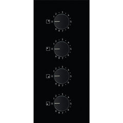 60cm Radiant 4 Zone Electric Ceramic Hob, Black - AEG HK614000CB - Naamaste London Homewares - 2