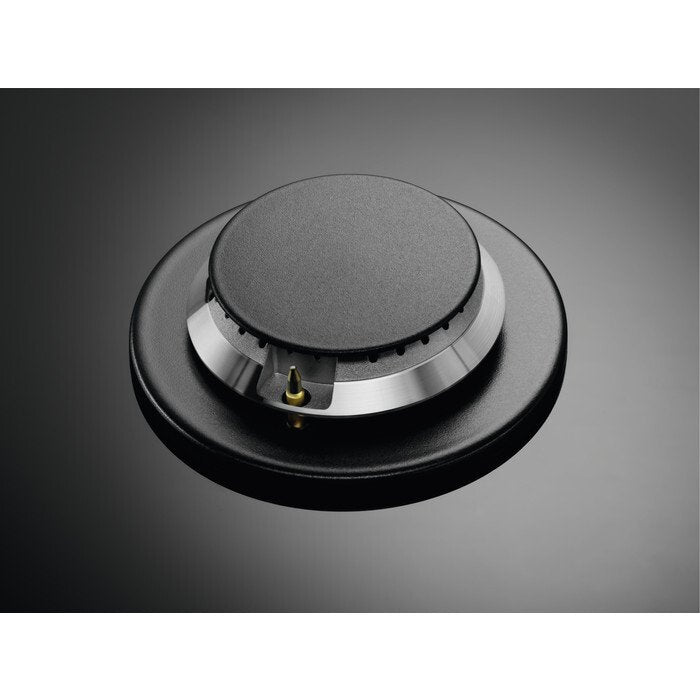 Black 5 Burner AEG Gas Hob Flame Light - HKB75450NB - Naamaste London Homewares - 7