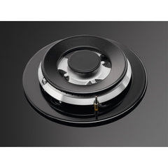 Black on Glass AEG Gas Hob 5 Burner - HKB95820NB - Naamaste London Homewares - 3