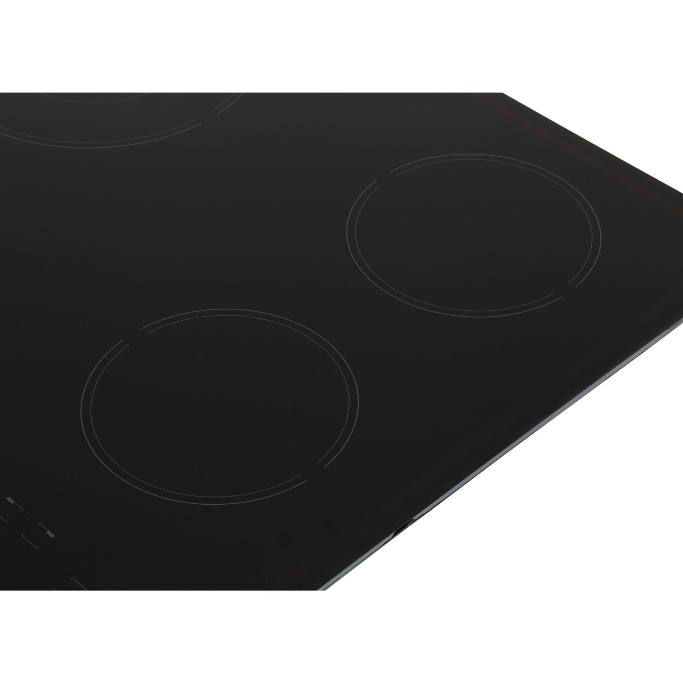 58cm Black 4 Zone Electric Ceramic Hob - Hotpoint HR612CH - Naamaste London Homewares - 6