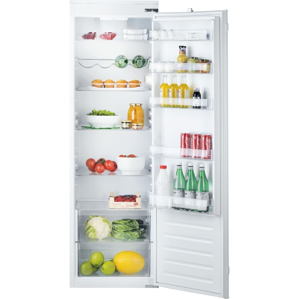 314L Built-In Under counter Larder Fridge, White - Hotpoint HS18012UK - London Houseware - 1